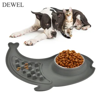 DEWEL Cat Dog Bowl Mermaid Pet Bowl for Dog Cat Food Antiskid Pet Feeder Shape Dog Sense of Smell Training
DEWEL Cat Dog Bowl Mermaid Pet Bowl for Dog Cat Food Antiskid Pet Feeder Shape Dog Sense of Smell Training