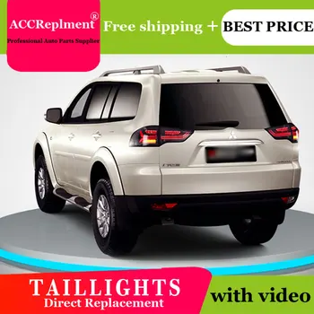 4PCS Car Styling for Mitsubishi Pajero Taillights 2011-2018 for Pajero LED Tail Lamp+Turn Signal+Brake+Reverse LED light
4PCS Car Styling for Mitsubishi Pajero Taillights 2011-2018 for Pajero LED Tail Lamp+Turn Signal+Brake+Reverse LED light