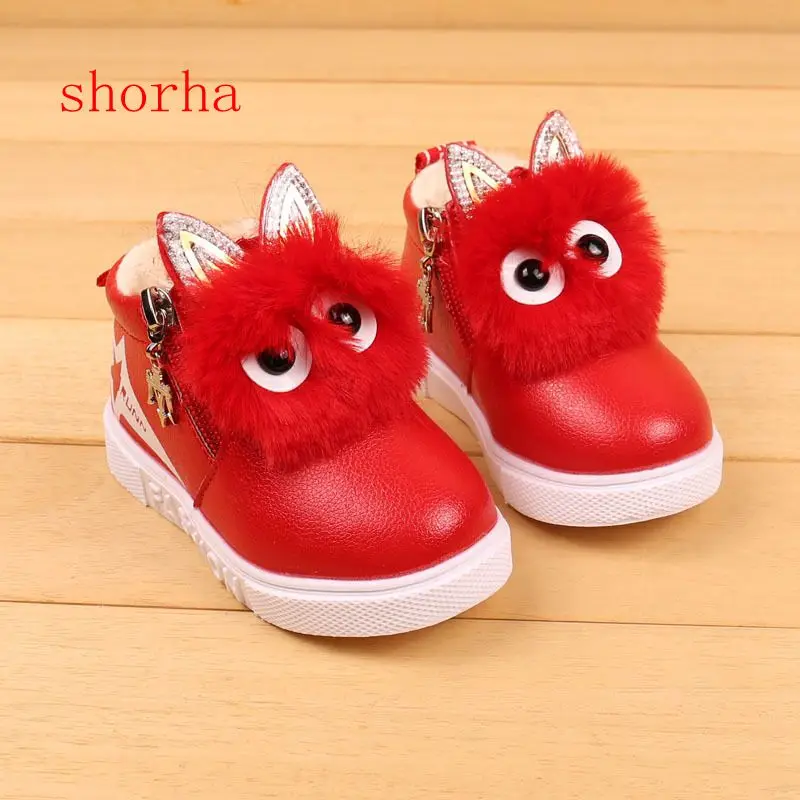 2018 winter new 1 to 5 years old girl baby shoes small Warm plush children snow boots little kids cartoon fur boots size 21-30
2018 winter new 1 to 5 years old girl baby shoes small Warm plush children snow boots little kids cartoon fur boots size 21-30