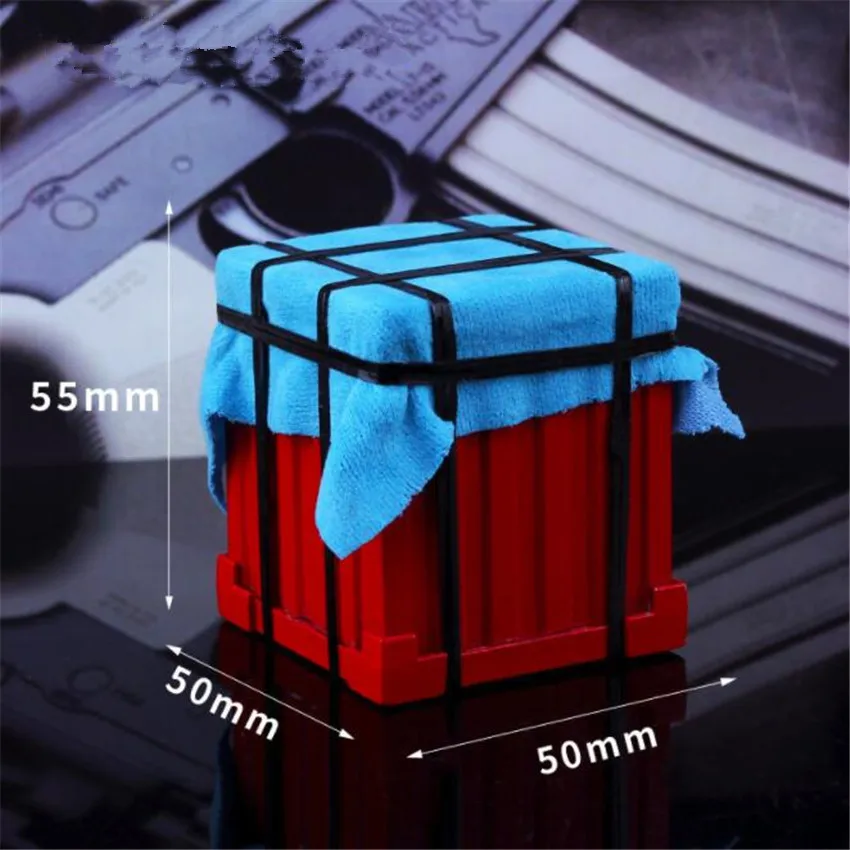 Game PUBG Air Drop Supply Crate Playerunknown's Battlegrounds Cosplay Props Alloy Armor Model Key Chain Keychain Chicken Dinner
Game PUBG Air Drop Supply Crate Playerunknown's Battlegrounds Cosplay Props Alloy Armor Model Key Chain Keychain Chicken Dinner
