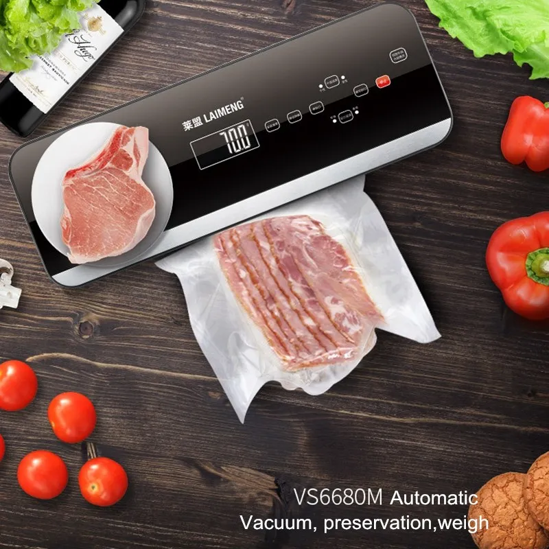 100-240v Kitchen Automatic Dry& Wet Vacuum Sealer Vacuum Preservation Packing Machine
100-240v Kitchen Automatic Dry& Wet Vacuum Sealer Vacuum Preservation Packing Machine
