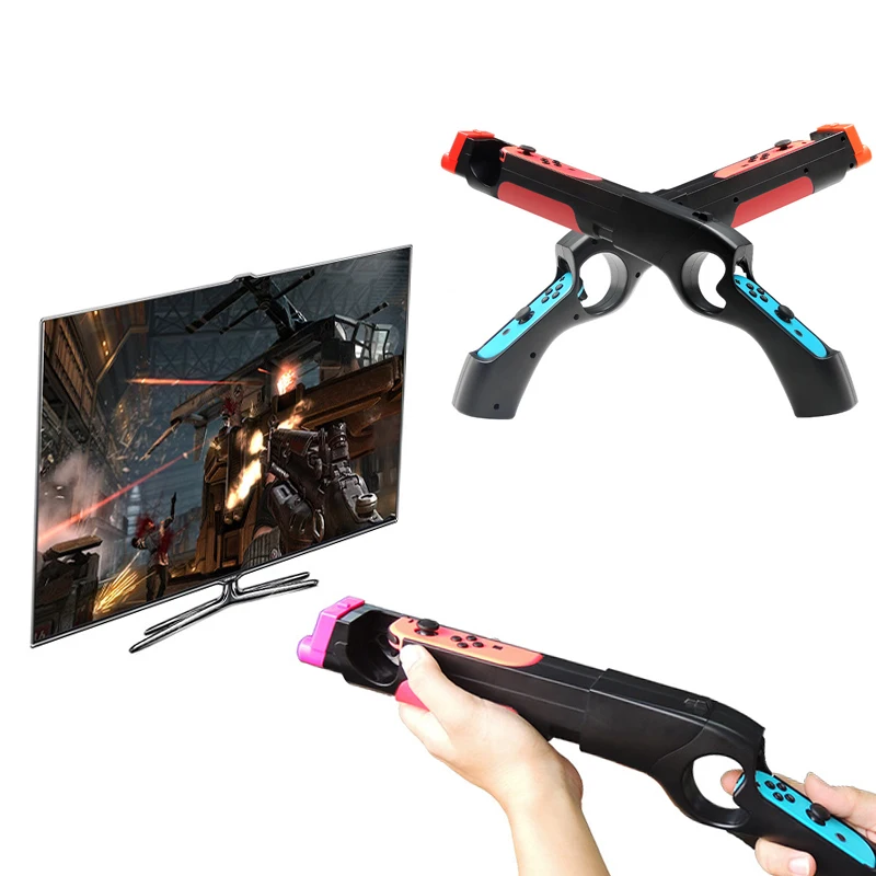 Nintend Switch NS Joy-con Games Peripherals Handgrip Sense Shooting Gun Handle Joystick Holder for Nintendo Switch Controller
Nintend Switch NS Joy-con Games Peripherals Handgrip Sense Shooting Gun Handle Joystick Holder for Nintendo Switch Controller