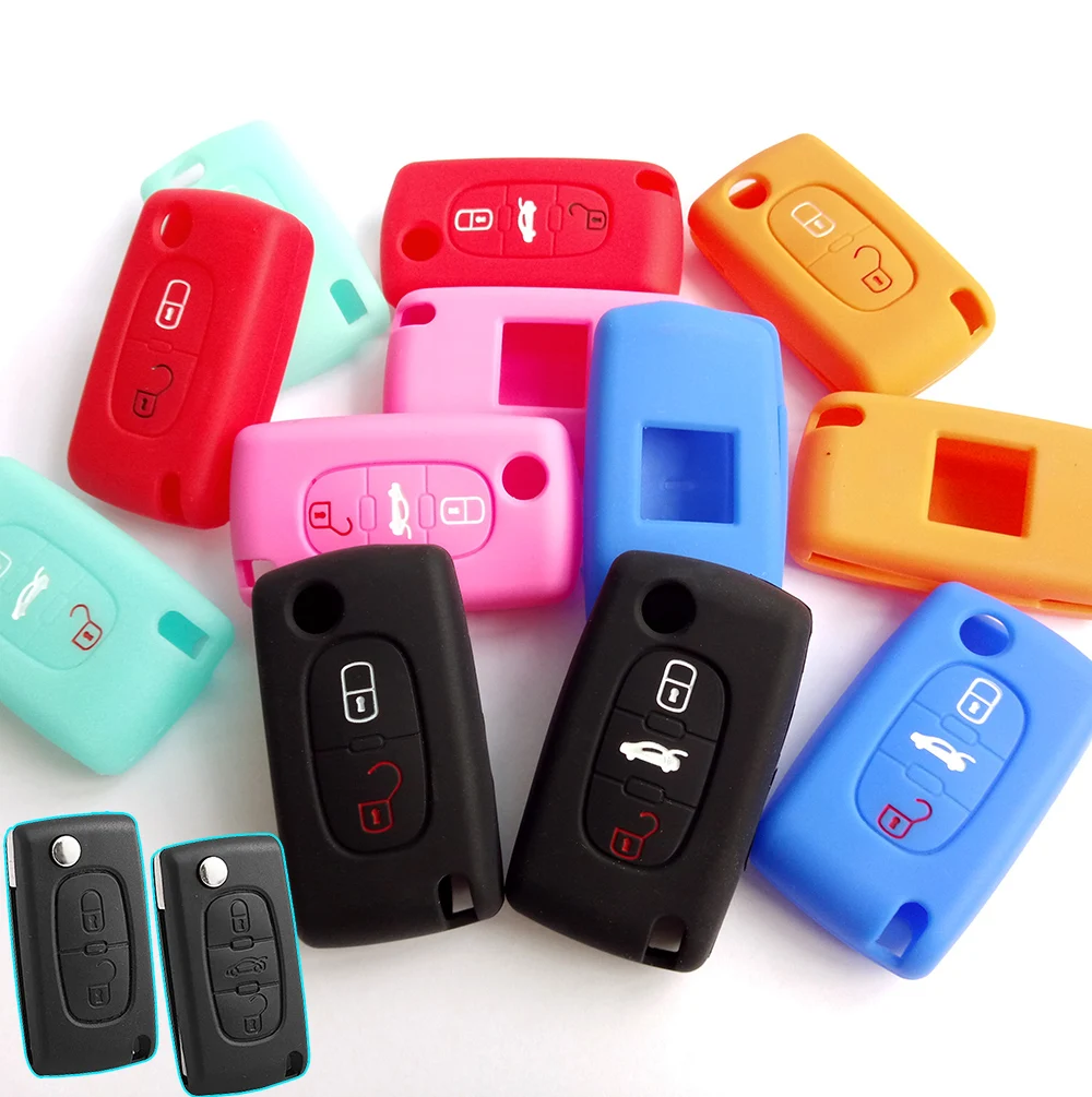 2/3 BUTTON FIT FOR CITROEN XSARA PICASSO C2 C3 C4 C5 C6 C8 PEUGEOT 107 206 207 307 308 406 SILICONE KEY COVER CASE FOB HOLDER
2/3 BUTTON FIT FOR CITROEN XSARA PICASSO C2 C3 C4 C5 C6 C8 PEUGEOT 107 206 207 307 308 406 SILICONE KEY COVER CASE FOB HOLDER