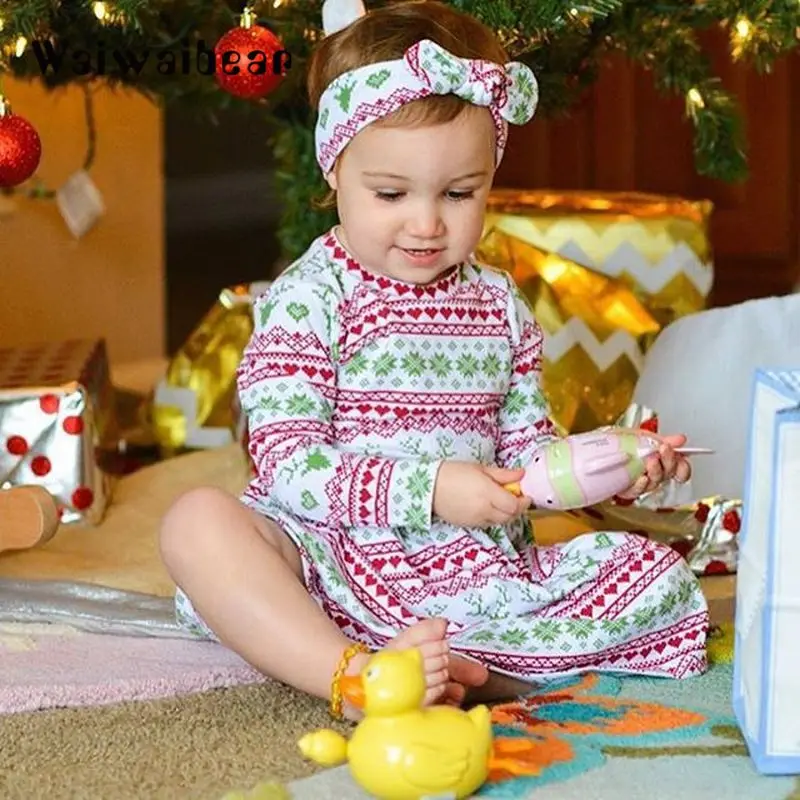 Waiwaibear Baby Girls Dress Christmas Dresses Baby Long-sleeved Autumn&Winter Clothes Cotton Christmas Clothes For Girls
Waiwaibear Baby Girls Dress Christmas Dresses Baby Long-sleeved Autumn&Winter Clothes Cotton Christmas Clothes For Girls