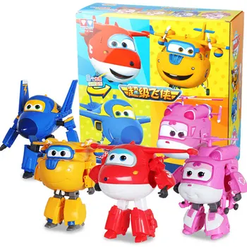 4pcs/set 15cm New Packing Super Wings Deformation Airplane Robot Action Figures Super Wings Transformation toy for children gift
4pcs/set 15cm New Packing Super Wings Deformation Airplane Robot Action Figures Super Wings Transformation toy for children gift