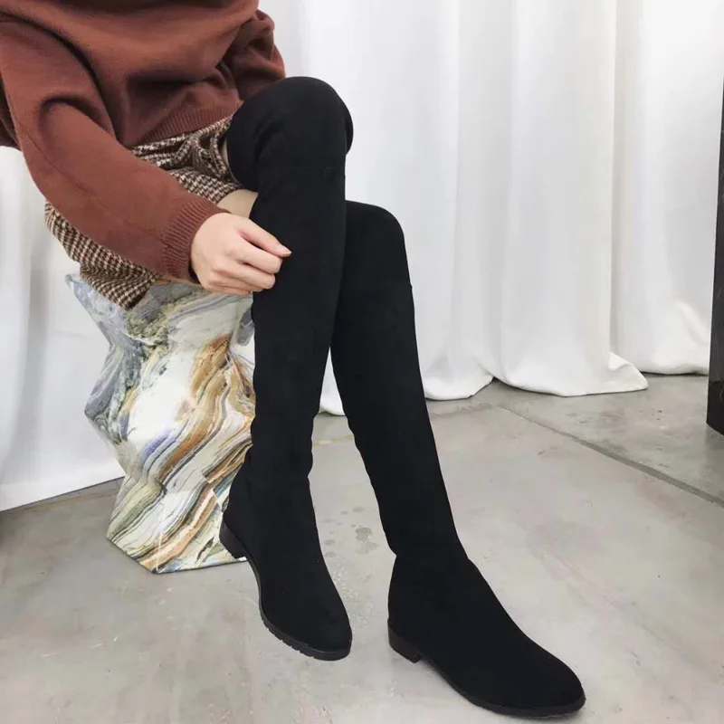Luxury Long Boots Women Fenty Beauty Botas Knee High Boots Ladies Zipper Black Booties Western Chelsea Over The Knee
Luxury Long Boots Women Fenty Beauty Botas Knee High Boots Ladies Zipper Black Booties Western Chelsea Over The Knee