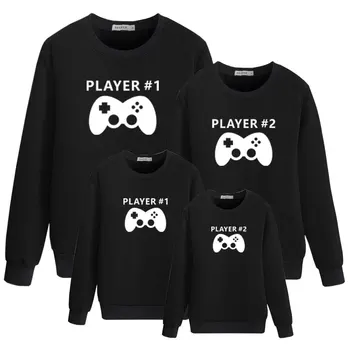 player 1 2 for family outfits matching clothes father mother daughter son daddy look mommy and me baby dress kid hoody dad mom
player 1 2 for family outfits matching clothes father mother daughter son daddy look mommy and me baby dress kid hoody dad mom