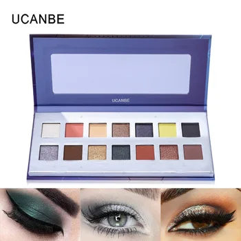 UCANBE 14 Color Rhythm Eyeshadow Makeup Palette Shimmer Matte Long Lasting Nude Eye Shadow Highlighter Powder Cosmetic Maquiagem 
UCANBE 14 Color Rhythm Eyeshadow Makeup Palette Shimmer Matte Long Lasting Nude Eye Shadow Highlighter Powder Cosmetic Maquiagem