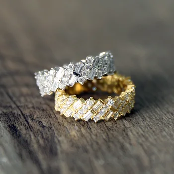 Hot unbranded jewelry exquisite copper micro-inlaid rectangular zircon rings for women cz wedding rings love ring gift
Hot unbranded jewelry exquisite copper micro-inlaid rectangular zircon rings for women cz wedding rings love ring gift