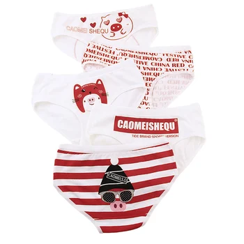 2019 New Teenage Underpants Pig Printed Young Girl Briefs Cartoon Red Panties Girl Cotton Panties Kids Underwear 8005
2019 New Teenage Underpants Pig Printed Young Girl Briefs Cartoon Red Panties Girl Cotton Panties Kids Underwear 8005