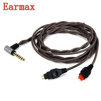 Earmax OCC Silver Plating Earphone Upgrade Cable 4.4mm Balance Wire HIFI Aux Audio Cable For Sennheiser-HD650 HD600 HD580
Earmax OCC Silver Plating Earphone Upgrade Cable 4.4mm Balance Wire HIFI Aux Audio Cable For Sennheiser-HD650 HD600 HD580