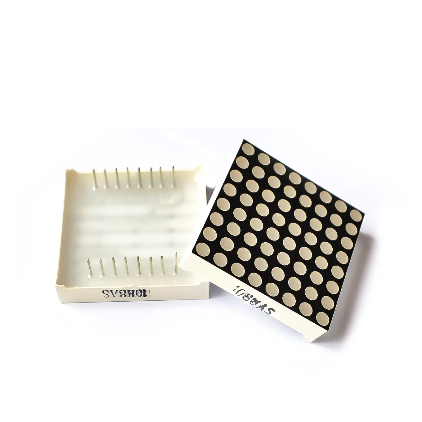 Smart Electronics 3mm 8 * 8 Led Lattice Bright Red Dot Matrix Module 8*8 8x8 1088AS
Smart Electronics 3mm 8 * 8 Led Lattice Bright Red Dot Matrix Module 8*8 8x8 1088AS