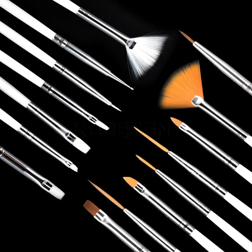 15 pcs Nail Art Brush Decorations Set Tools Professional Painting Pen for False Nail Tips UV Nail Gel Polish Brushes
15 pcs Nail Art Brush Decorations Set Tools Professional Painting Pen for False Nail Tips UV Nail Gel Polish Brushes