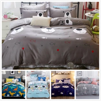Cute Animal Pattern Fitted Sheet Bedspread 4pcs Bedding Set Single Twin Full Queen King Size Duvet Cover Pillowcase 1.35m 1.5m
Cute Animal Pattern Fitted Sheet Bedspread 4pcs Bedding Set Single Twin Full Queen King Size Duvet Cover Pillowcase 1.35m 1.5m