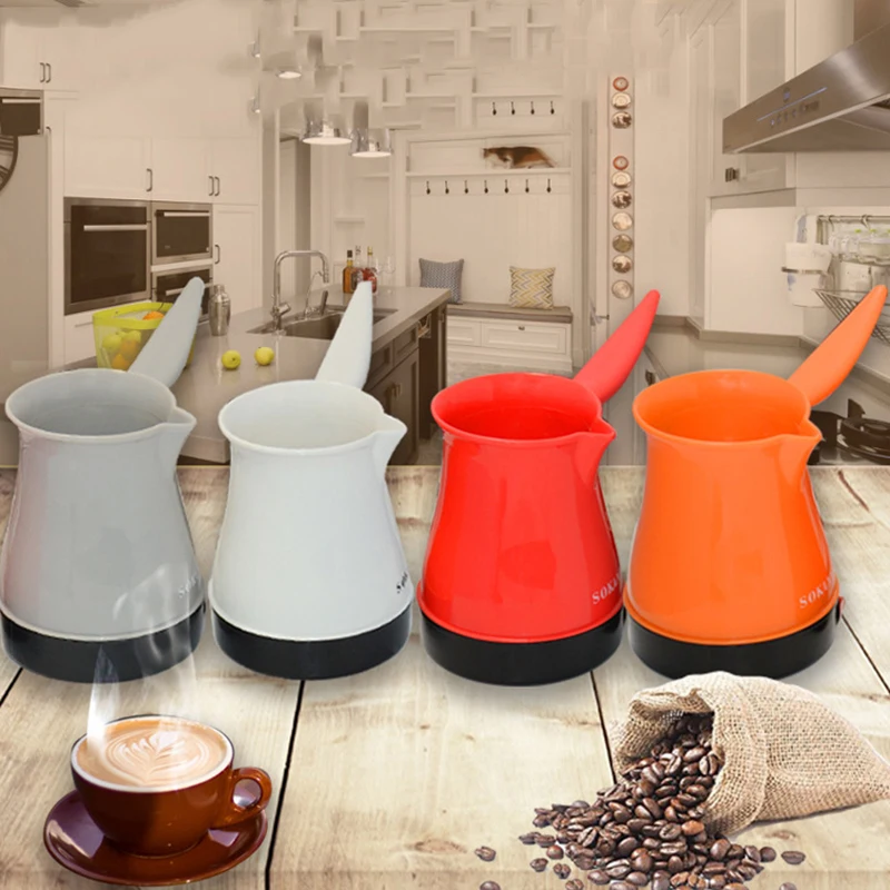 GUNOT Colorful Mini Coffee Machine Turkey Coffee Maker Portable Electrical Coffee Pot Moka Tea Maker Tools Percolators Pot
GUNOT Colorful Mini Coffee Machine Turkey Coffee Maker Portable Electrical Coffee Pot Moka Tea Maker Tools Percolators Pot