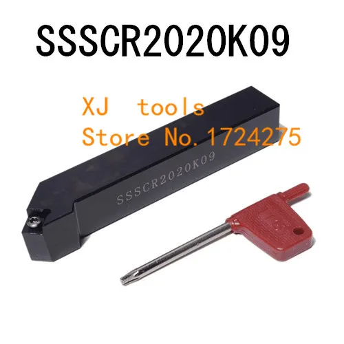 SSSCR2020K09/SSSCL2020K09 Metal Lathe Cutting Tools Lathe Machine CNC Turning Tools External Turning Tool Holder S-Type SSSCR /L
SSSCR2020K09/SSSCL2020K09 Metal Lathe Cutting Tools Lathe Machine CNC Turning Tools External Turning Tool Holder S-Type SSSCR /L