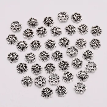 100pcs/Lot 6mm Bead Caps For Jewelry Bead Caps End Receptacle Hollow Out Flower Torus DIY Spaced Apart Jewelry Making
100pcs/Lot 6mm Bead Caps For Jewelry Bead Caps End Receptacle Hollow Out Flower Torus DIY Spaced Apart Jewelry Making