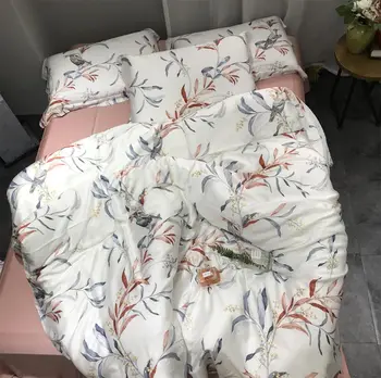 Modern pastoral bedding set adult teen girl,full queen king western trend double home textile flat sheet pillow case quilt cover
Modern pastoral bedding set adult teen girl,full queen king western trend double home textile flat sheet pillow case quilt cover