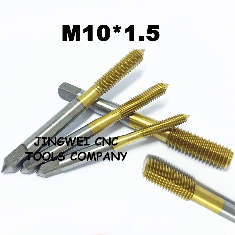 Good quality hss extruded tap, thread forming tap with TIN coating M10X1.5, TIN-EXL-NRT extrusion tap
Good quality hss extruded tap, thread forming tap with TIN coating M10X1.5, TIN-EXL-NRT extrusion tap