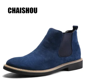 C213 2019 shoes man Spring New Fashion Casual Men Ankle Chelsea Boots Male Shoes Cow Suede Leather Slip Ons Motorcycle Man Boot
C213 2019 shoes man Spring New Fashion Casual Men Ankle Chelsea Boots Male Shoes Cow Suede Leather Slip Ons Motorcycle Man Boot