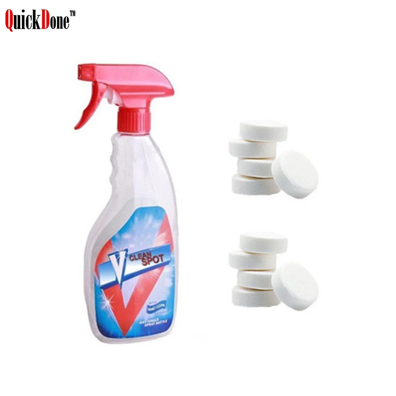 QuickDone 10Pcs Multifunctional Effervescent Spray Cleaner Set Home Kitchen Cleaning Concentrate Specialty Accessory AKC6240
QuickDone 10Pcs Multifunctional Effervescent Spray Cleaner Set Home Kitchen Cleaning Concentrate Specialty Accessory AKC6240