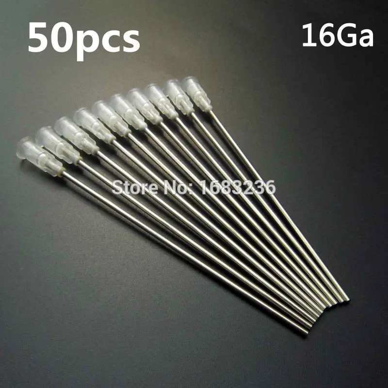 50pcs Extra Long Blunt Paste Adhesive Glue Liquid Dispensing Needle Syringe Tip 16Ga
50pcs Extra Long Blunt Paste Adhesive Glue Liquid Dispensing Needle Syringe Tip 16Ga