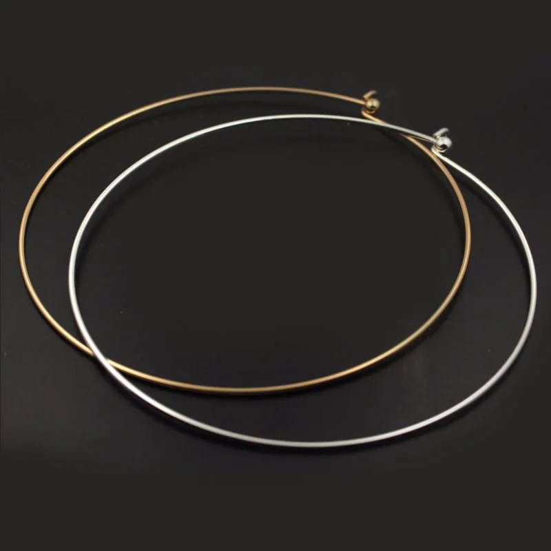 Hot 1Pc New Punk Simple Round Circle Torques for Women Ladies Gold Silver Wire Necklace Collar Choker Fashion Jewelry 2019
Hot 1Pc New Punk Simple Round Circle Torques for Women Ladies Gold Silver Wire Necklace Collar Choker Fashion Jewelry 2019
