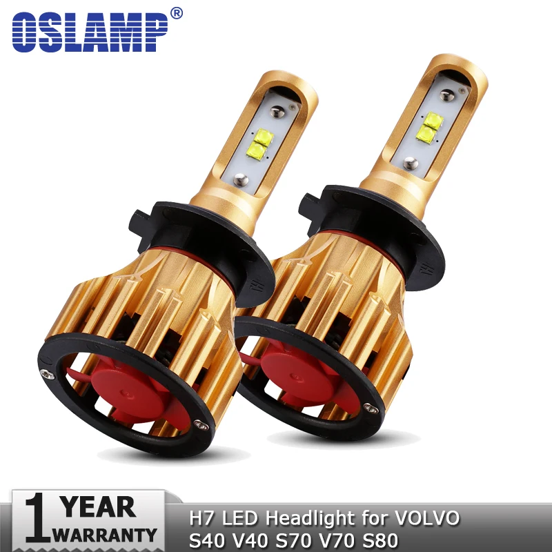 Oslamp H7 Hi lo Beam LED Car Headlight Bulbs 70W 7000LM Auto Led Headlamp Car Light Bulb DC12v 24v for VOLVO S40 V40 S70 V70 S80
Oslamp H7 Hi lo Beam LED Car Headlight Bulbs 70W 7000LM Auto Led Headlamp Car Light Bulb DC12v 24v for VOLVO S40 V40 S70 V70 S80