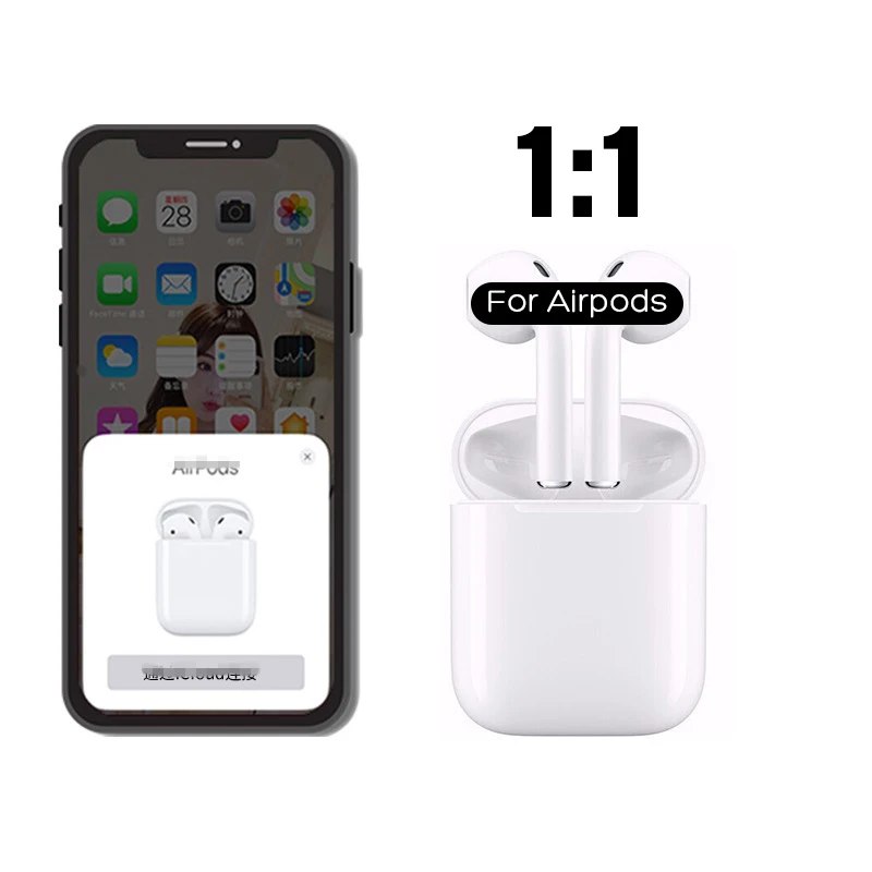 1:1 Original Brand Mini Airpods Wireless Bluetooth Connect Headphone & Earphone For iPhone 6 7 8 X XS Max Pad Mac Watch
1:1 Original Brand Mini Airpods Wireless Bluetooth Connect Headphone & Earphone For iPhone 6 7 8 X XS Max Pad Mac Watch