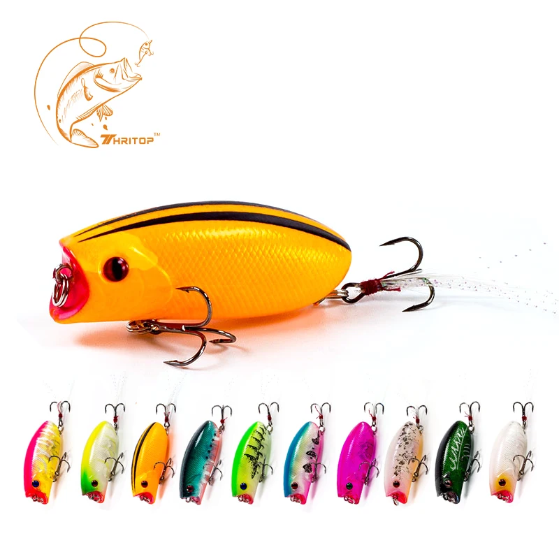 Thritop TP004 Hard Fishing Bait 5.5cm 10.4g,Various Colors,Fishing Lure Crank Bait with 10 Colors Available
Thritop TP004 Hard Fishing Bait 5.5cm 10.4g,Various Colors,Fishing Lure Crank Bait with 10 Colors Available