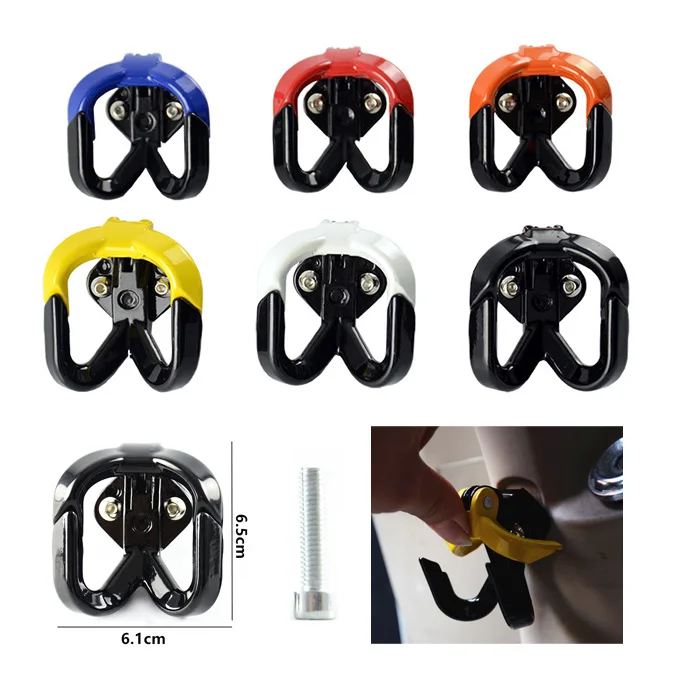 Universal Moto Luggage Helmet Holder Carrier Hook Claw Hanger Cargo Bag Tool for ATV UTV Dirtbike Scooter Motorcycle Accessories
Universal Moto Luggage Helmet Holder Carrier Hook Claw Hanger Cargo Bag Tool for ATV UTV Dirtbike Scooter Motorcycle Accessories