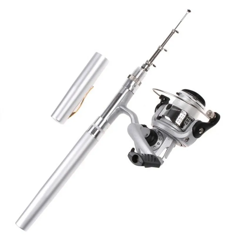 1m Portable Fishing Rod Combo Set Pen mini fishing rod set for river lake sea fishing 1set=rod pen+spinning reel
1m Portable Fishing Rod Combo Set Pen mini fishing rod set for river lake sea fishing 1set=rod pen+spinning reel