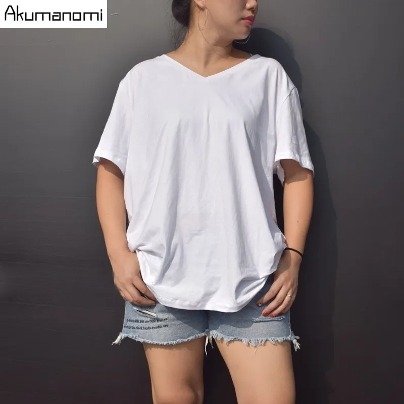 2XL- 7XL Plus Size Women's Clothing Fashion Big Size T-shirt Female Solid V Neck Short Sleeve Casual Tee Shirt Tops Femme
2XL- 7XL Plus Size Women's Clothing Fashion Big Size T-shirt Female Solid V Neck Short Sleeve Casual Tee Shirt Tops Femme