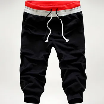 Hot Fashion Men Pants Solid Color Elastic Sweatpants Three Quarter Troursers Boys Casual Beach Pants MSK66
Hot Fashion Men Pants Solid Color Elastic Sweatpants Three Quarter Troursers Boys Casual Beach Pants MSK66