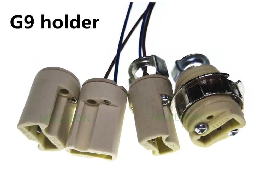 2pcs G9 lamp holder ceramics G9 lamp base G9 lamp Connector no wire/with wire/smooth/screw/metal Bracket G9 holder
2pcs G9 lamp holder ceramics G9 lamp base G9 lamp Connector no wire/with wire/smooth/screw/metal Bracket G9 holder