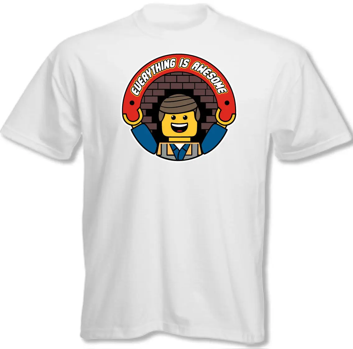 Everything Is Awesome - Mens Funny Lego T-Shirt - Ideal Birthday Present Cartoon t shirt men Unisex New Fashion tshirt
Everything Is Awesome - Mens Funny Lego T-Shirt - Ideal Birthday Present Cartoon t shirt men Unisex New Fashion tshirt
