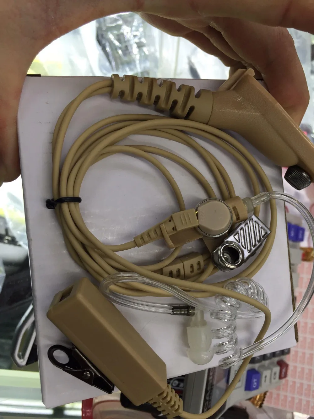 Acoustic Cover Tube Headset Speaker Earpiece PTT Mic For Motorola DP3601 DP 3601 DGP4150, DGP4150+, DGP6150, DGP6150+ Radio 
Acoustic Cover Tube Headset Speaker Earpiece PTT Mic For Motorola DP3601 DP 3601 DGP4150, DGP4150+, DGP6150, DGP6150+ Radio