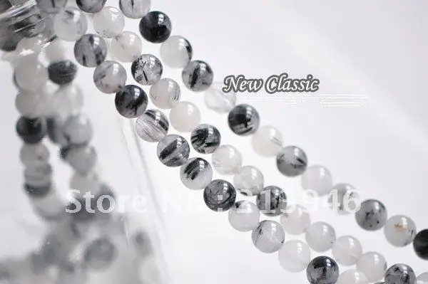 8MM 96Pcs/Lot Natural Black Quartz Rutilated Loose Beads Stone Jewelry Accessories Findings
8MM 96Pcs/Lot Natural Black Quartz Rutilated Loose Beads Stone Jewelry Accessories Findings