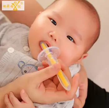 4 Colors Safety Silicone Toothbrushes Baby Dental Care Teether Training Toothbrush For 6M+ Infant 8 pcs/lot
4 Colors Safety Silicone Toothbrushes Baby Dental Care Teether Training Toothbrush For 6M+ Infant 8 pcs/lot