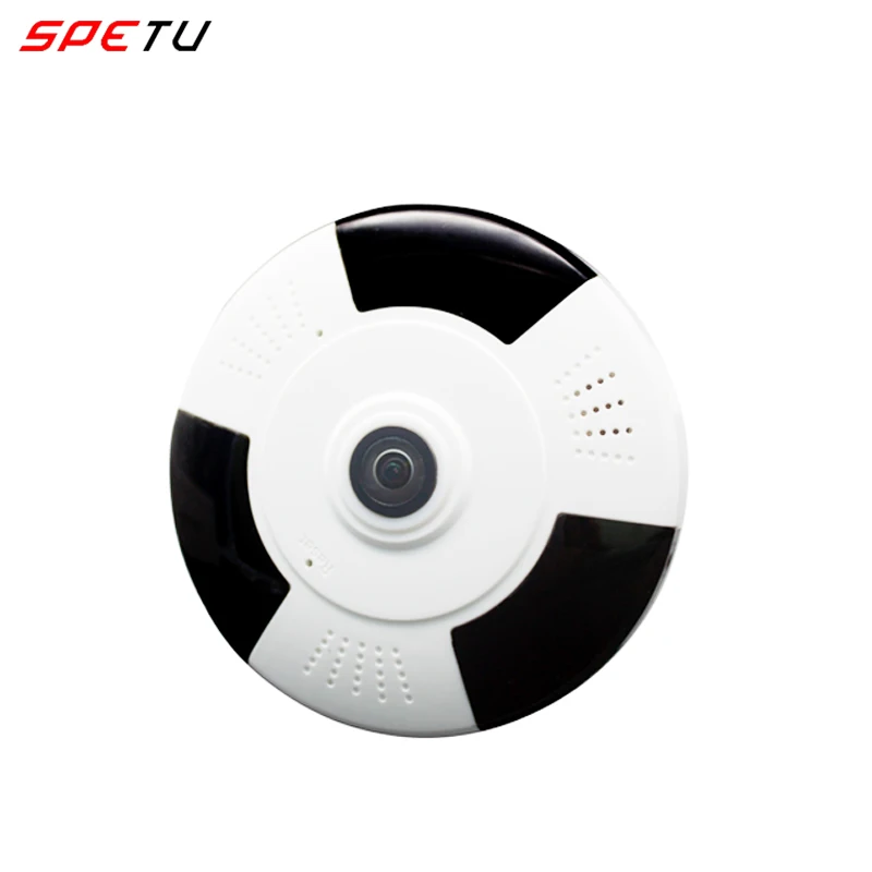 Spetu Wireless IP Camera Wifi 960P Panoramic FishEye Smart Home Security CCTV Camera 360 Degree Night Vision Support 64GB V380
Spetu Wireless IP Camera Wifi 960P Panoramic FishEye Smart Home Security CCTV Camera 360 Degree Night Vision Support 64GB V380