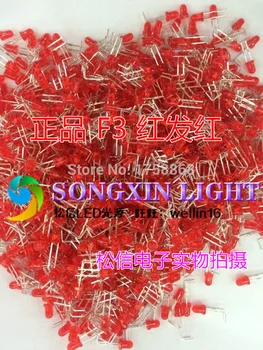 XIASONGXIN LIGHT 1000pcs 3mm Red LED light emitting diode / F3 LED Red Colour HIGH LIGHT
XIASONGXIN LIGHT 1000pcs 3mm Red LED light emitting diode / F3 LED Red Colour HIGH LIGHT