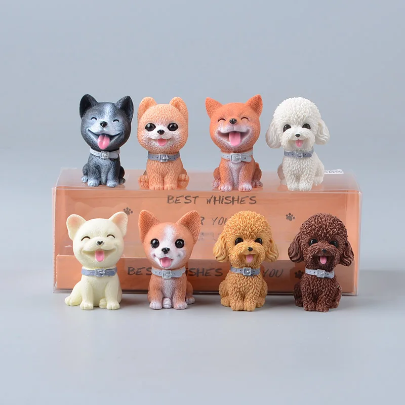 Koteta 4pcs/set Mini Animal Resin Action Figure Model Kids Toys Teddy Corgi Simulation Dog Collection Decoration Christmas Doll
Koteta 4pcs/set Mini Animal Resin Action Figure Model Kids Toys Teddy Corgi Simulation Dog Collection Decoration Christmas Doll