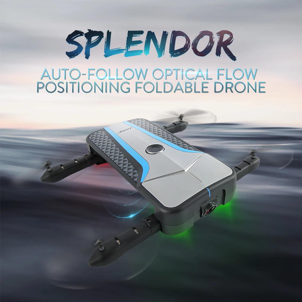 

JJRC H62 Splendor RC Drone with 720P Camera Foldable Selfie Wifi FPV RC Quadcopter Auto-Follow Optical Positioning Mini RC Dron