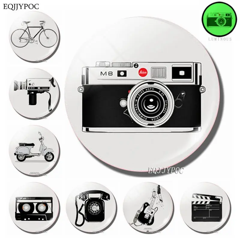 8pcs Camera Tape Bicycle Electric Car Guitar Phone Glass Luminous Refrigerator Magnetic Stickers Retro Fridge Magnet Souvenir
8pcs Camera Tape Bicycle Electric Car Guitar Phone Glass Luminous Refrigerator Magnetic Stickers Retro Fridge Magnet Souvenir