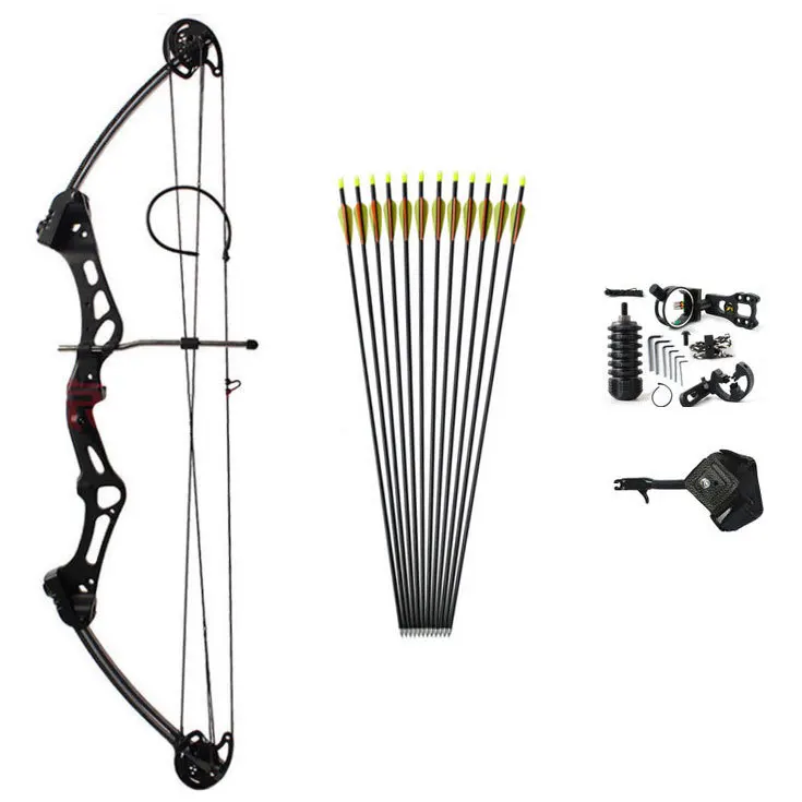 Composite Bow Suit Stars Composite BLACK Bow With Arrow Outdoor Shooting Hunting Bow and Arrow 50-60 Pounds
Composite Bow Suit Stars Composite BLACK Bow With Arrow Outdoor Shooting Hunting Bow and Arrow 50-60 Pounds