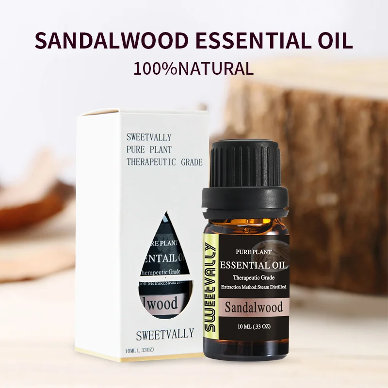 10ml Sandalwood Essential oil For Aromatherapy Diffusers Pure Essential Oils Help Sleep for Organic Body Relax Reduce Anxiety
10ml Sandalwood Essential oil For Aromatherapy Diffusers Pure Essential Oils Help Sleep for Organic Body Relax Reduce Anxiety