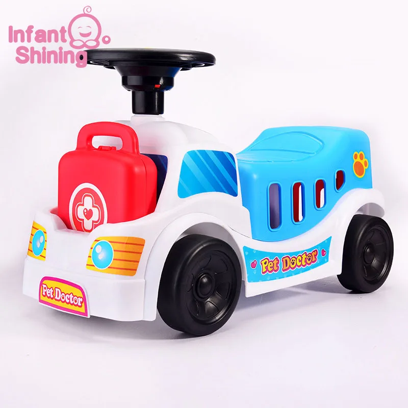 Infant Shining Children Balanced Car Baby Play Car Baby Carriage Multifunctional Four-wheeled for 2-4Y Boys Gift
Infant Shining Children Balanced Car Baby Play Car Baby Carriage Multifunctional Four-wheeled for 2-4Y Boys Gift