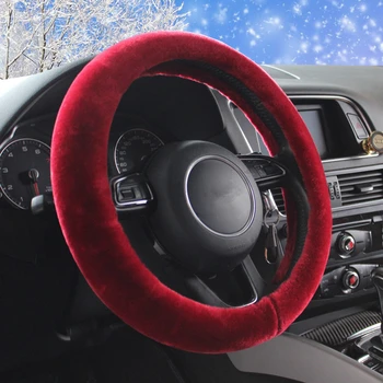 plush fur universal car steering wheel covers warm wool in winter auto heated steering wheel case for cars styling accessories
plush fur universal car steering wheel covers warm wool in winter auto heated steering wheel case for cars styling accessories