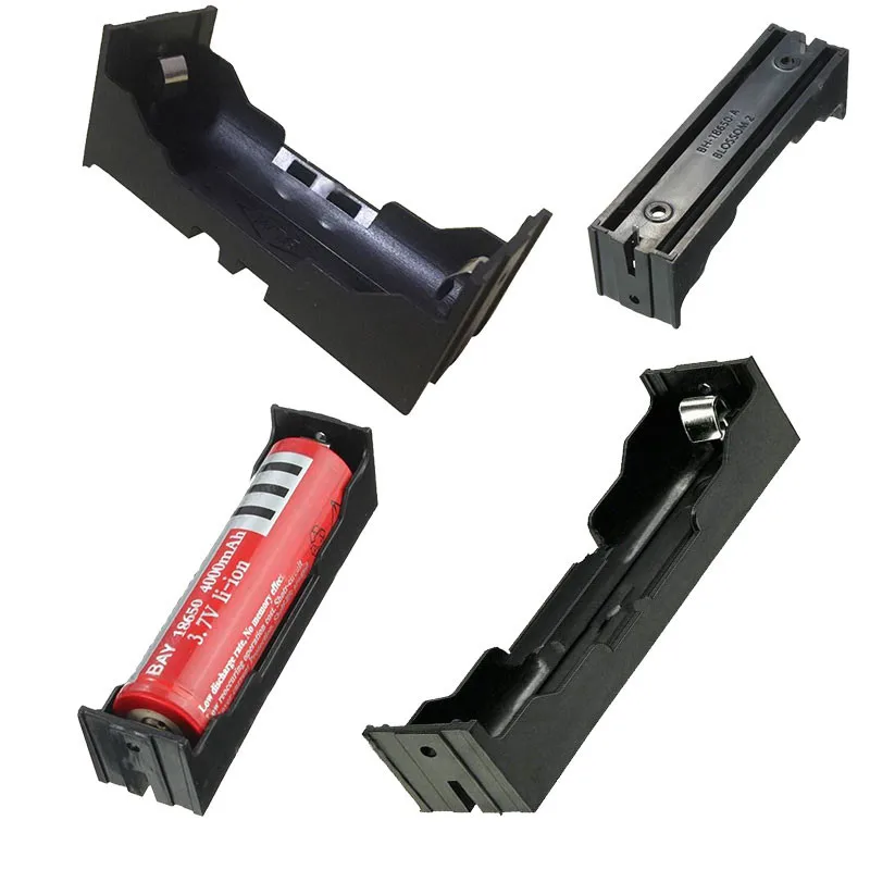 Plastic Battery Case Holder Storage Box For 18650 Rechargeable Battery 3.7V DIY Black Battery Storage Box
Plastic Battery Case Holder Storage Box For 18650 Rechargeable Battery 3.7V DIY Black Battery Storage Box