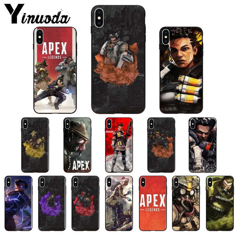 Yinuoda Apex legends TPU Soft Phone Accessories Phone Case for iPhone X XS MAX 6 6S 7 7plus 8 8Plus 5 5S XR
Yinuoda Apex legends TPU Soft Phone Accessories Phone Case for iPhone X XS MAX 6 6S 7 7plus 8 8Plus 5 5S XR